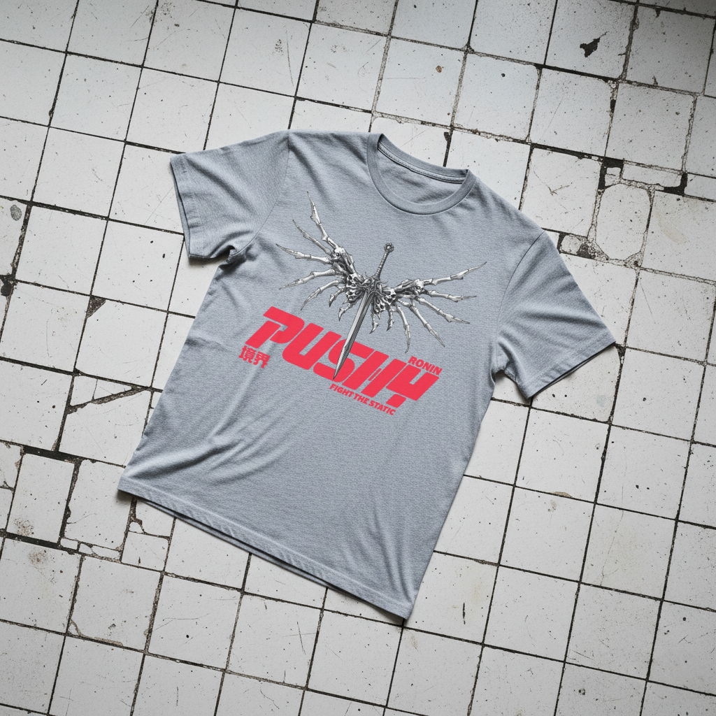 PUSHY - META WING TEE