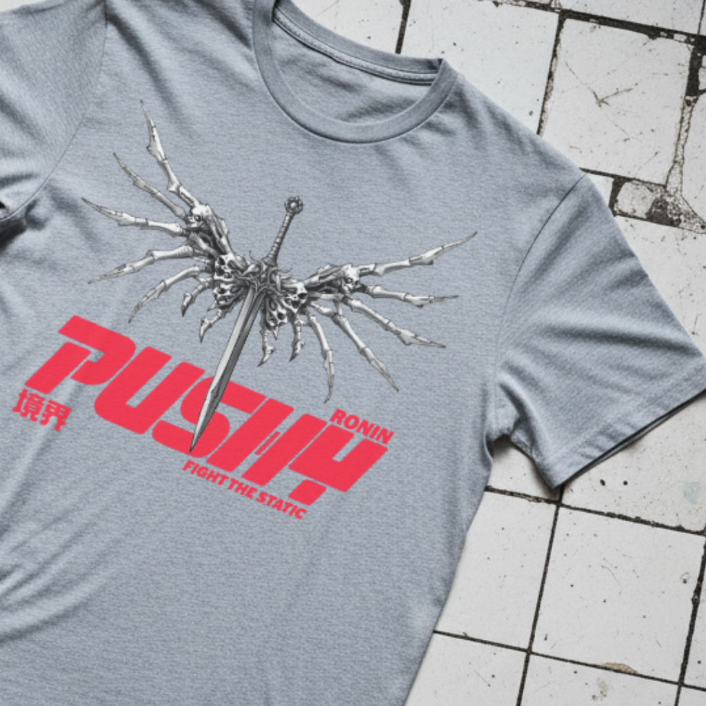 PUSHY - META WING TEE